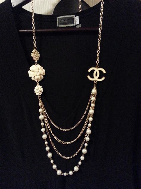 chanel bijoux fantaisie necklace|chanel costume jewelry.